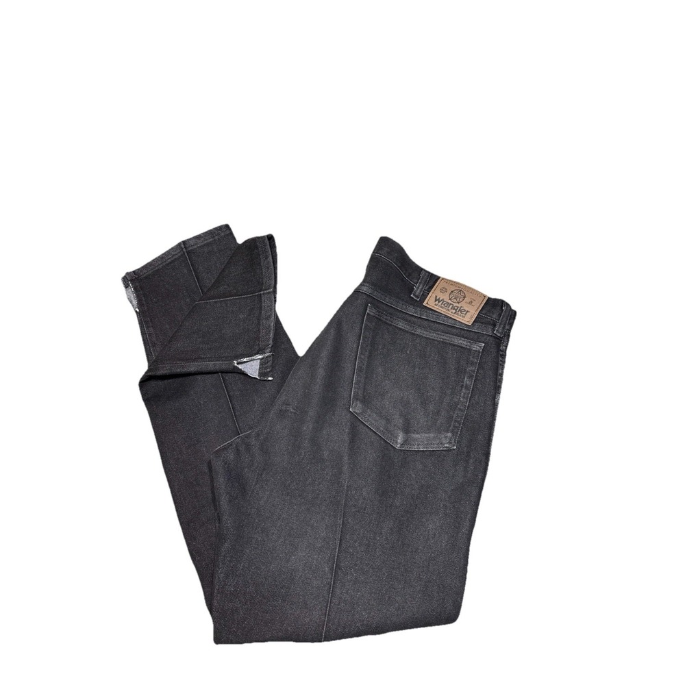 Wrangler‎ jeans Men's 38x30 Relaxed Fit Jeans Vintage Black Rinse 85900BK